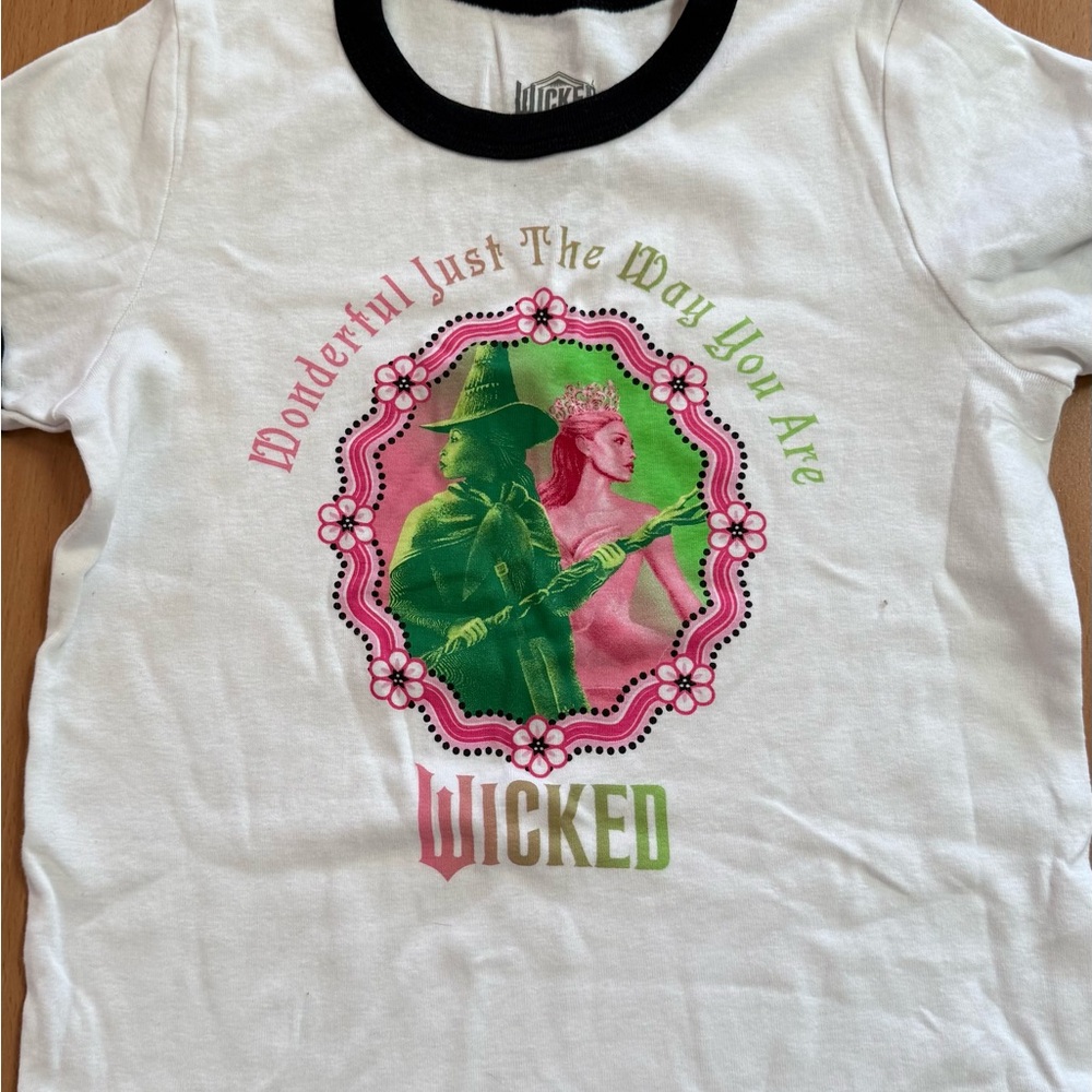 Kids Graphic T-Shirt - White and Green